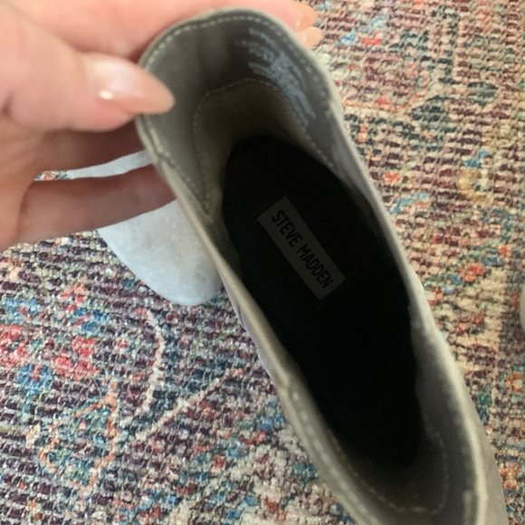 Steve Madden effect suede bootie - Picture 8 of 11